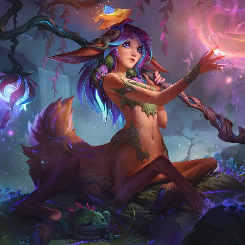 lillia from league of legends. shes so cuteee