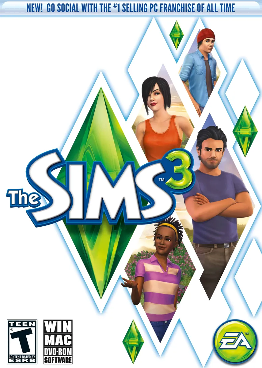 the sims 3 cover